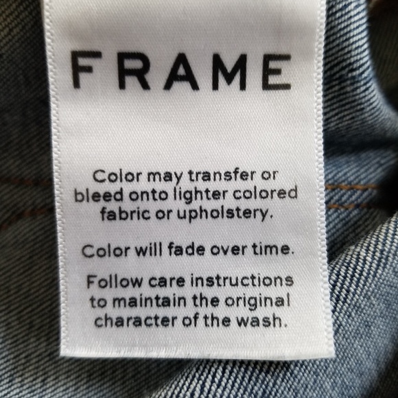 FRAME Women's Tux Stripe Le High‎ Skinny Crop Jeans Size 27 - Picture 12 of 13